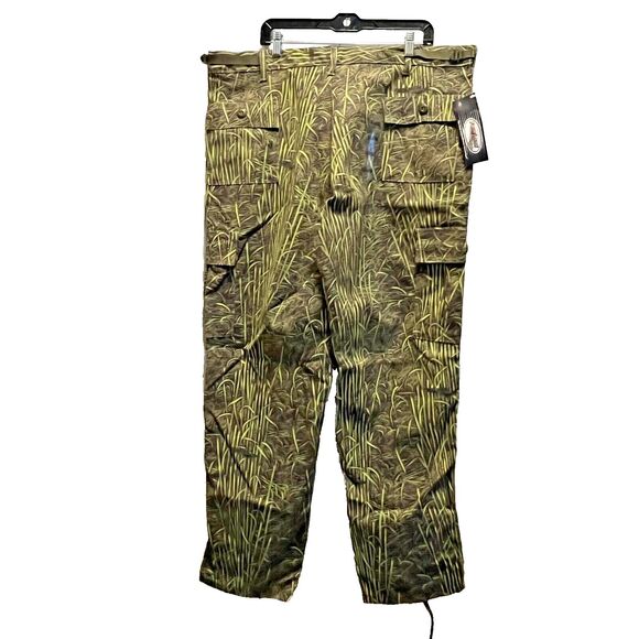 Vintage Farmland Cornfield Camouflage Long Sleeve Shirt/Pants Made In USA XL - Picture 8 of 11